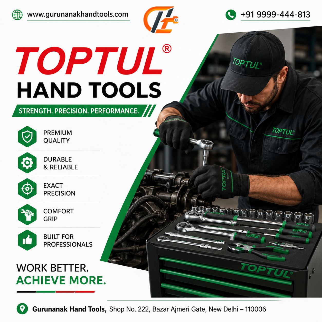 Toptul Hand Tools in Delhi